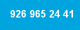 926 965 24 41 926 965 24 41